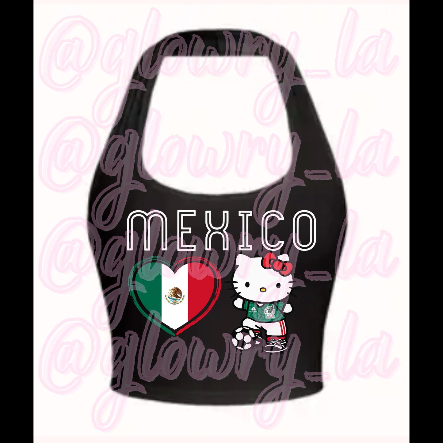 MEXICO Hello Kitty Halter Top