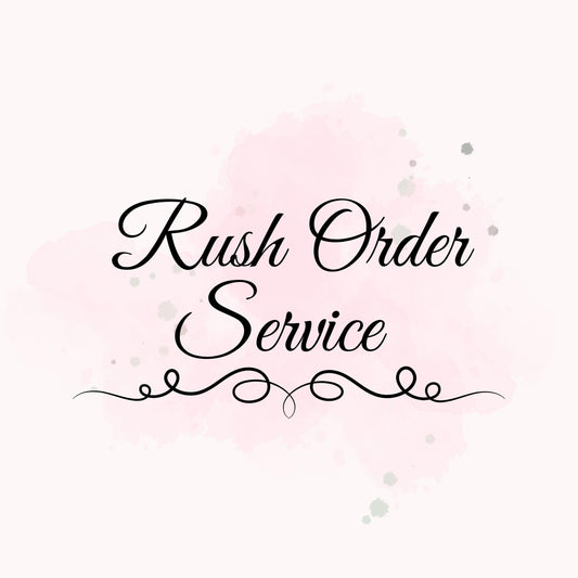 RUSH MY ORDER!!! Quick Processing, Priority order, Upgrade Service, Rush Fee, 24 Hour Processing, Skip the Line