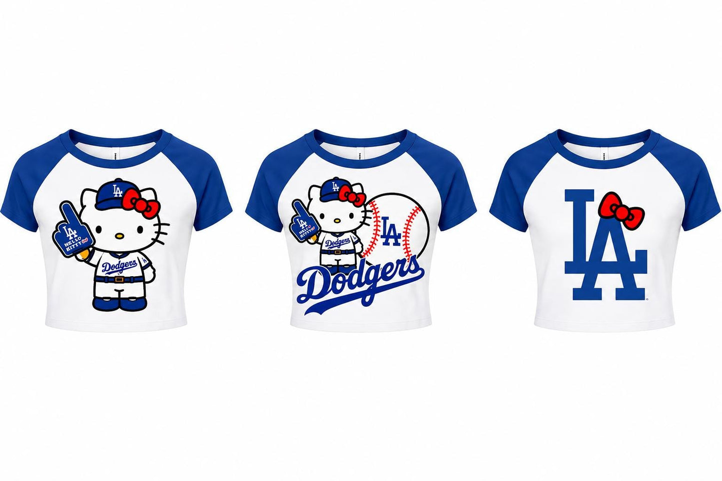 Hello Kitty Dodgers Tee Top